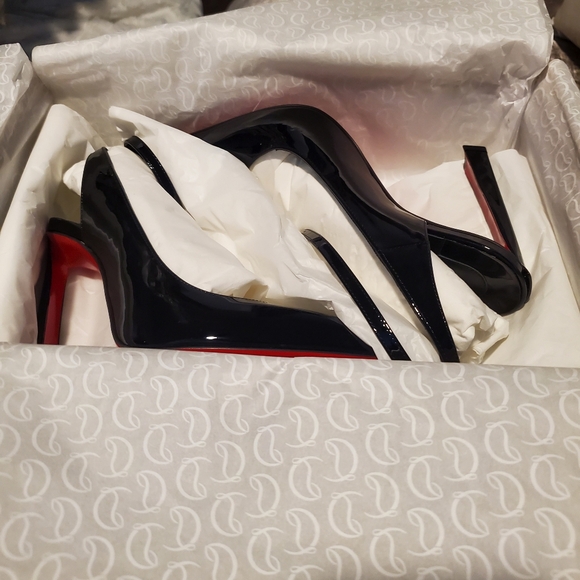 NWT Christian Louboutin Condora Sling Pumps - Picture 5 of 6